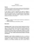 Propiedades de aldehídos y cetonas.