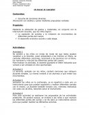 Interacción con adultos y pares mediante propuestas verbales