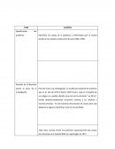 Revisión de la literatura previo al inicio de la investigación