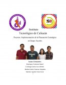 Implementación de la Planeación Estratégica en Grupo Arcoíris.