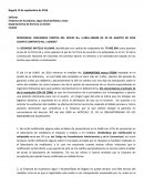 REFERENCIA: DESCARGOS CONTRA DEL OFICIO No. S-2016-196948 DE 29 DE AGSOTO DE 2016 CUENTA CONTRATO No. 11296337.