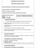 IDENTIFICACIÓN MÓDULO: PROCESO DE PLANIFICACIÓN EN PLANA MAYOR.