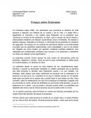 Ensayo sobre Eutanasia.