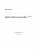 Ejemplo de CARTA DE RECOMENDACIÓN.