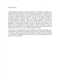 Evaluación de logros del aprendizaje. Página 1