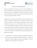 LA ÉTICA EN LAS ORGANIZACIONES.