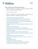 Etapa I. Identificación de problemas organizacionales.