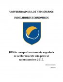 INDICADORES ECONOMICOS BBVA