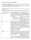 Comunicación masiva y medios de difusión