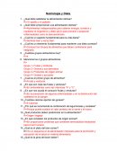 Nutriología y Dieta - Tarea