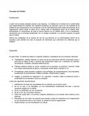 Concepto de Calidad Total y su evolución.