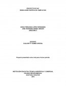 PROYECTO DE PAZ: RESOLUCIÓN PACÍFICA DEL CONFLICTO.