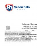 Universo Submarino “Presiones Mortales”