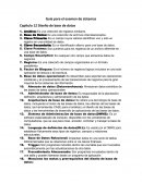 Guía para el examen de sistemas