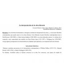 La interpretación de la obra literaria