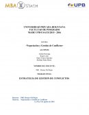 TALLER DE NEGOCIACION Y MANEJO DE CONFLICTOS.