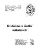 REVOLUCIONES SIN CAMBIOS REVOLUCIONARIOS. ETR