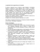 La aplicacion de la esgonomia en la industria.