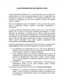 LUPUS ERITEMATOSO SISTEMÁTICO (LES).
