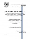 Laboratorio de Ciencia Básica I “Determinar experimentalmente la relación cuantitativa entre la longitud de deformación de un resorte metálico y a masa que lo produce.