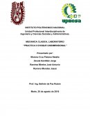 Practica II Choque unidimensional