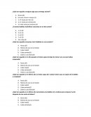 Cuestionario Alcoholismo.