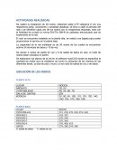 Actividades realizadas. Instalación de una red de cableado estructurado