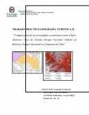 TRABAJO PRÁCTICO GEOGRAFÍA TURÍSTICA II “Comparación de las actividades ecoturísticas entre Chile y América: Caso de Estudio Parque Nacional Amboró de Bolivia y Parque Nacional La Campana de Chile”