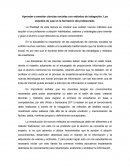 Aprendizaje de las ciencias sociales.