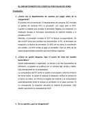 EL DEPARTAMENTO DE CUENTAS POR PAGAR DE FORD.