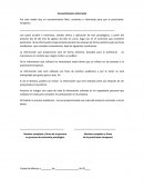 Formato para consentimiento informado