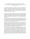 Caracteristicas de modalidades de investigacion cualitativa y ciantitativa