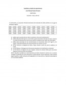 Estadística y diseño de experimentos