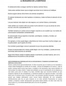 LA BUSQUEDA DE LA IDENTIDAD