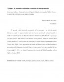 Visiones de mundos, aplicadas a espacios de los personajes