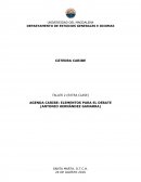 Agenda Caribe: elementos para el debate (Antonio Hernández Gamarra)