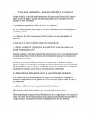 Caso para evaluación – Derecho aplicado a la empresa