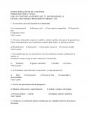 BANCO DE REACTIVOS DE LA MATERIA