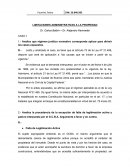 LIMITACIONES ADMINISTRATIVAS A LA PROPIEDAD