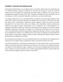 Actividad 1. Evolución de la Administración