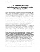 ¿Los escritores del Boom Latinoamericano tuvieron un impacto cultural en el mundo?