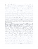 La pedagogizacion de las disciplinas como contenido curricular.