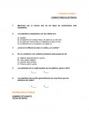 Evaluación CONDUCTORES ELÉCTRICOS