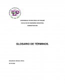 Glosario de terminos de administracion.