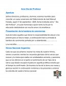 Acto Día del Profesor