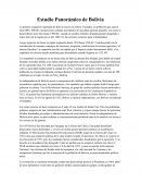 Estudio Panorámico de Bolivia.