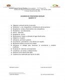 Acuerdos de convivencia escolar. Quinto “A”