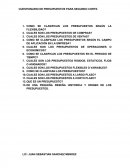 CUESTIONARIO DE PRESUPUESTOS PARA SEGUNDO CORTE.