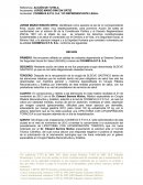 EJEMPLO ACCION DE TUTELA.