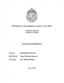ENSAYO FILOSÓFICO.. Página 1